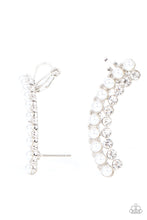 Load image into Gallery viewer, Doubled Down On Dazzle - White earrings
