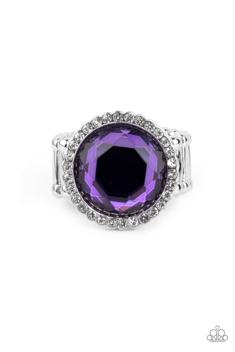 Paparazzi Rings Crown Culture - Purple