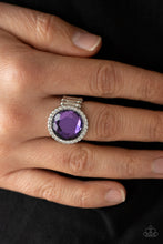 Load image into Gallery viewer, Paparazzi Rings Crown Culture - Purple
