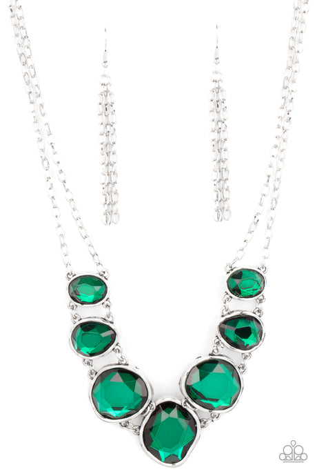 Crystal Couture - Green Necklace - Paparazzi Accessories –  Sassysblingandthings