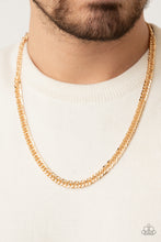 Load image into Gallery viewer, Valiant Victor - Gold Necklace
