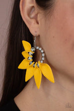 Load image into Gallery viewer, Paparazzi Earrings Flower Child Fever - Yellow
