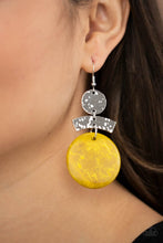 Load image into Gallery viewer, Paparazzi Earrings Diva Of My Domain - Yellow
