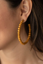 Load image into Gallery viewer, Should Have, Could Have, WOOD Have - Brown earrings
