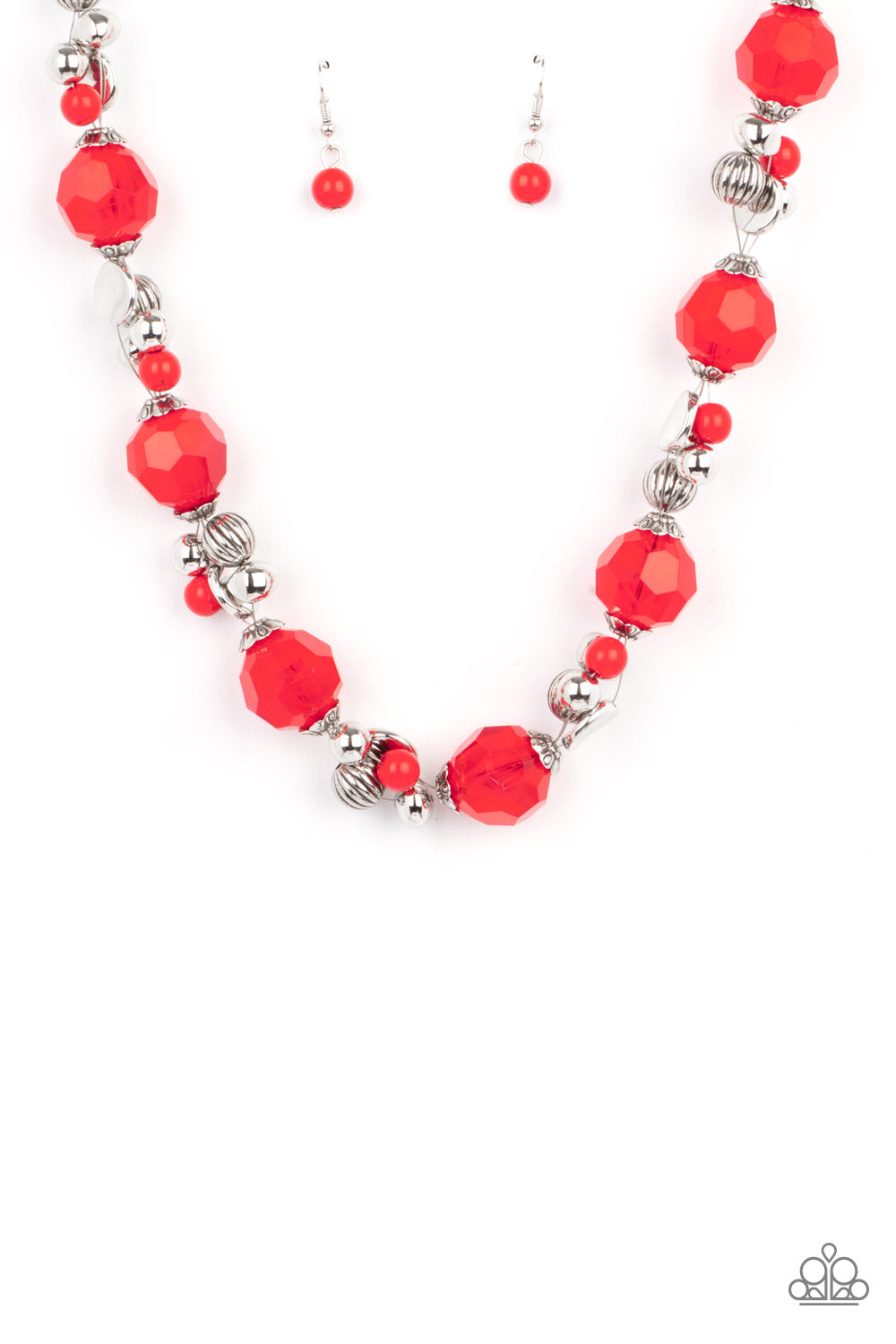 Paparazzi Necklaces Vidi Vici VACATION - Red