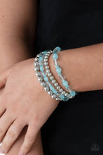 Load image into Gallery viewer, Paparazzi Bracelets Delightfully Disco - Blue
