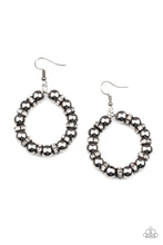 Load image into Gallery viewer, Paparazzi Earrings Cosmic Halo - Black
