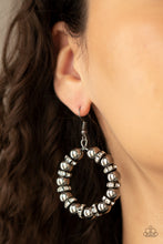 Load image into Gallery viewer, Paparazzi Earrings Cosmic Halo - Black
