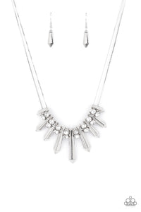 Dangerous Dazzle - White necklace