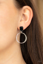 Load image into Gallery viewer, Paparazzi Earrings Prismatic Perfection - Black
