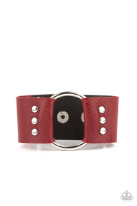 Paparazzi Bracelets Moto Mayhem - Red