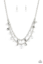 Load image into Gallery viewer, Paparazzi Necklaces Ethereally Ensconced - White

