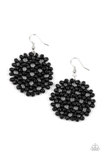 Load image into Gallery viewer, Paparazzi Earrings Summer Escapade - Black
