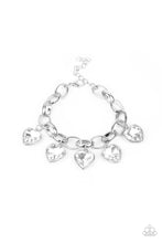 Load image into Gallery viewer, Candy Heart Charmer - White bracelet
