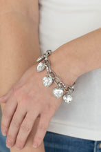 Load image into Gallery viewer, Candy Heart Charmer - White bracelet
