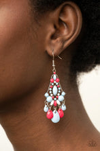 Load image into Gallery viewer, Paparazzi Earrings STAYCATION Home - Multi
