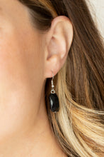 Load image into Gallery viewer, Standout Strands - Black necklace
