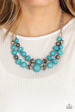 Load image into Gallery viewer, Upscale Chic - Blue Necklace
