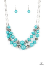 Load image into Gallery viewer, Upscale Chic - Blue Necklace
