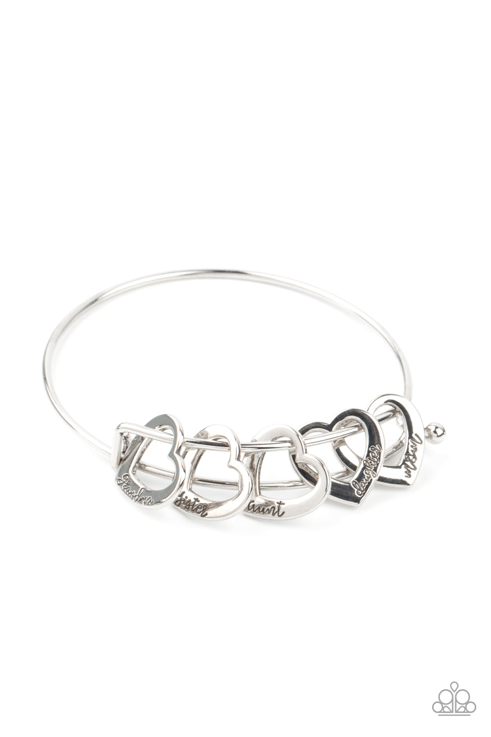 Paparazzi Bracelets A Charmed Society - Silver