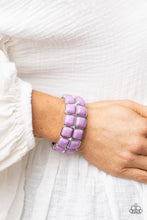 Load image into Gallery viewer, Paparazzi Bracelets Double The DIVA-ttitude - Purple
