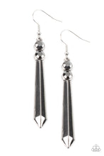 Load image into Gallery viewer, Sparkle Stream - Silver earrings
