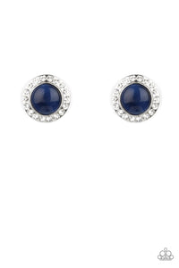 Glowing Dazzle - Blue earrings