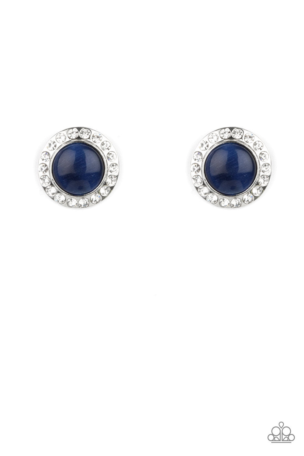Glowing Dazzle - Blue earrings