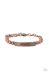 Mom Squad - Copper bracelet