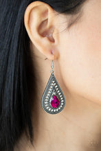 Load image into Gallery viewer, Metro Masquerade - Pink earrings
