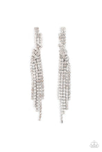 Load image into Gallery viewer, Cosmic Candescence - White earrings
