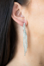 Load image into Gallery viewer, Cosmic Candescence - White earrings
