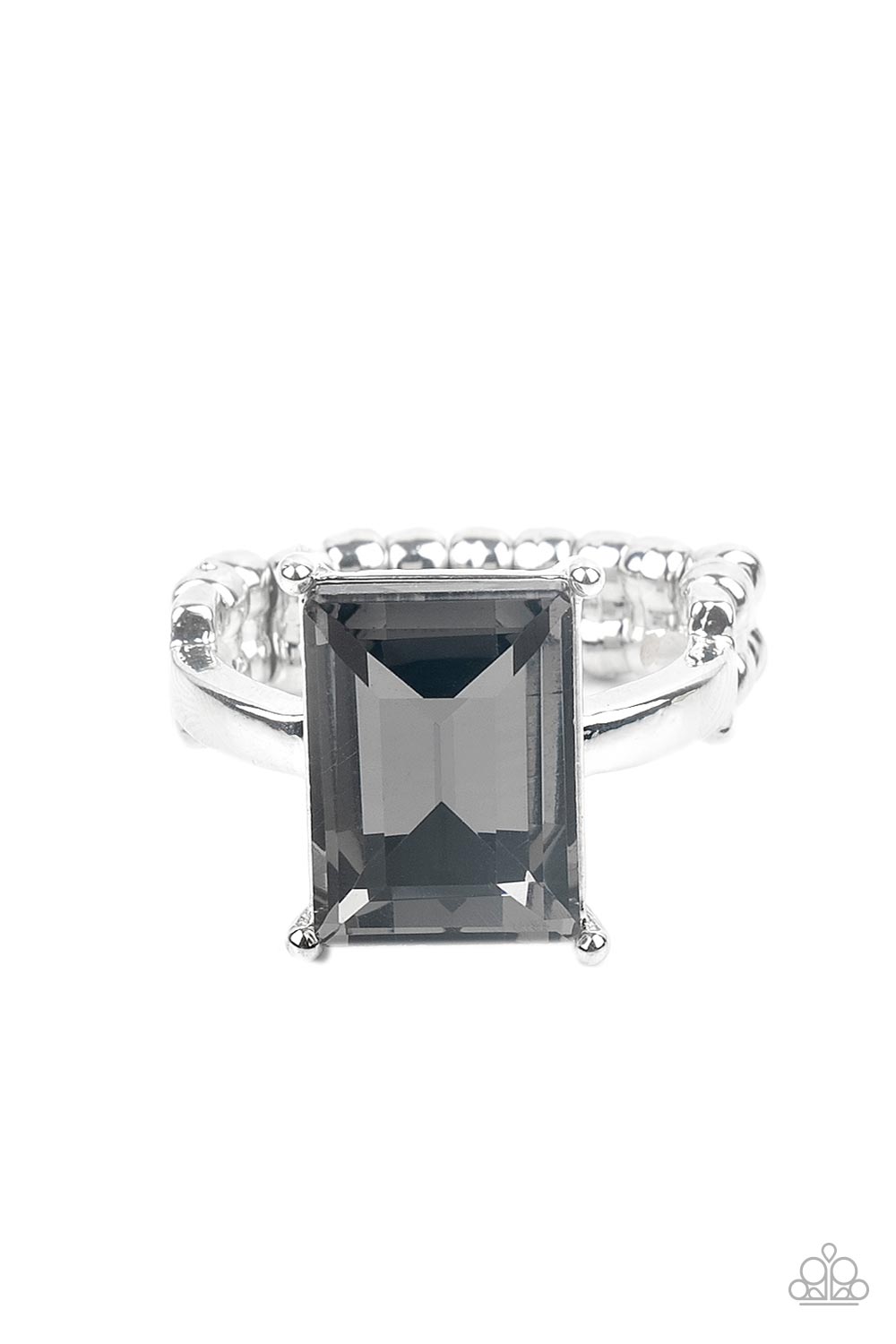 Social Glow - Silver ring