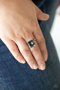 Social Glow - Silver ring