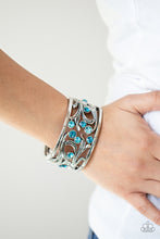 Load image into Gallery viewer, Garden Masquerade - Blue bracelet
