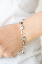 Load image into Gallery viewer, Stars and Sparks - Silver bracelet
