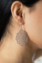 Load image into Gallery viewer, Paparazzi Earrings Meadow Mosaic - Silver
