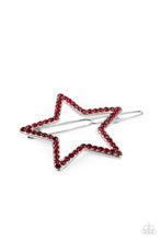 Load image into Gallery viewer, Paparazzi Hair Stellar Standout - Red
