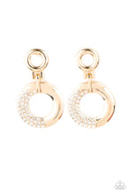 Load image into Gallery viewer, Modern Motivation - Gold earrings
