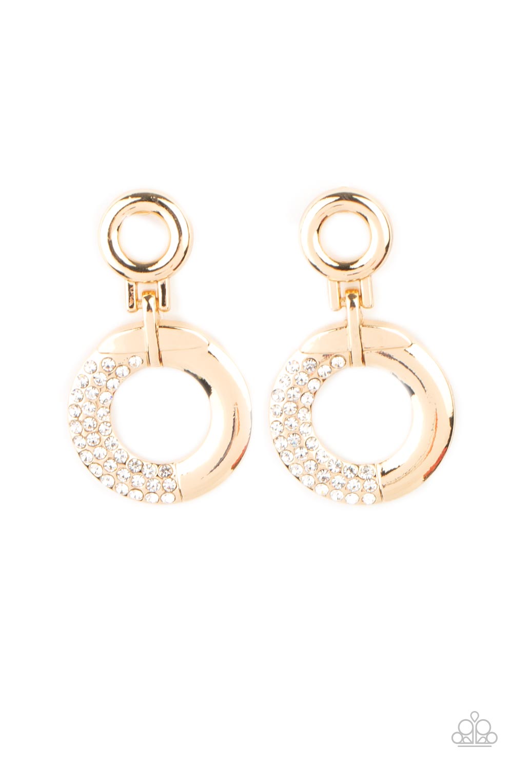 Modern Motivation - Gold earrings