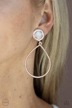 Load image into Gallery viewer, Fairytale Finish - Rose Gold clip-on earrings
