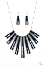 Load image into Gallery viewer, FAN-tastically Deco - Blue Necklace
