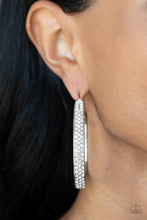 Load image into Gallery viewer, Bossy and Glossy - White earrings
