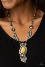 Load image into Gallery viewer, Paparazzi Necklaces Ruler of The Roost - Yellow
