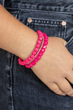 Load image into Gallery viewer, Vacay Vagabond - Pink bracelet
