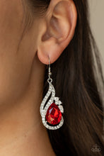 Load image into Gallery viewer, Dancefloor Diva - Red earrings
