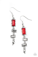 Load image into Gallery viewer, Modern Day Artifact - Red Earrings
