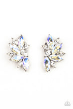 Load image into Gallery viewer, Paparazzi Earrings Instant Iridescence - White
