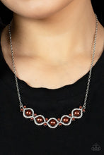 Load image into Gallery viewer, Life of The Wedding Party - Brown necklace
