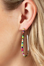 Load image into Gallery viewer, Beaded Bauble - Multi earrings
